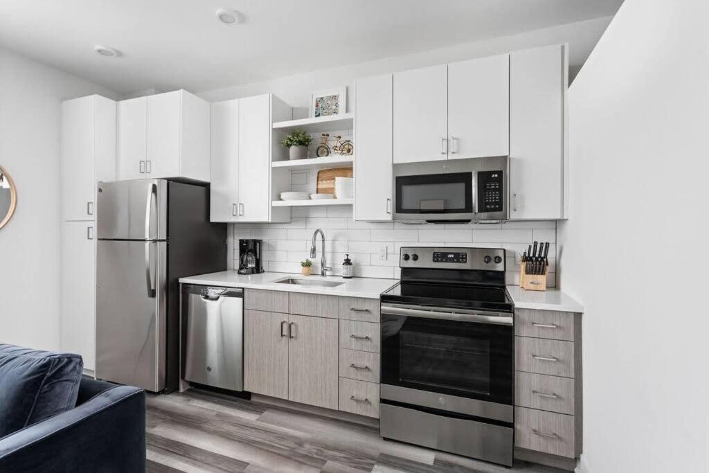Mid-Century Modern Studio Cozysuites Downtown Indianapolis Dış mekan fotoğraf